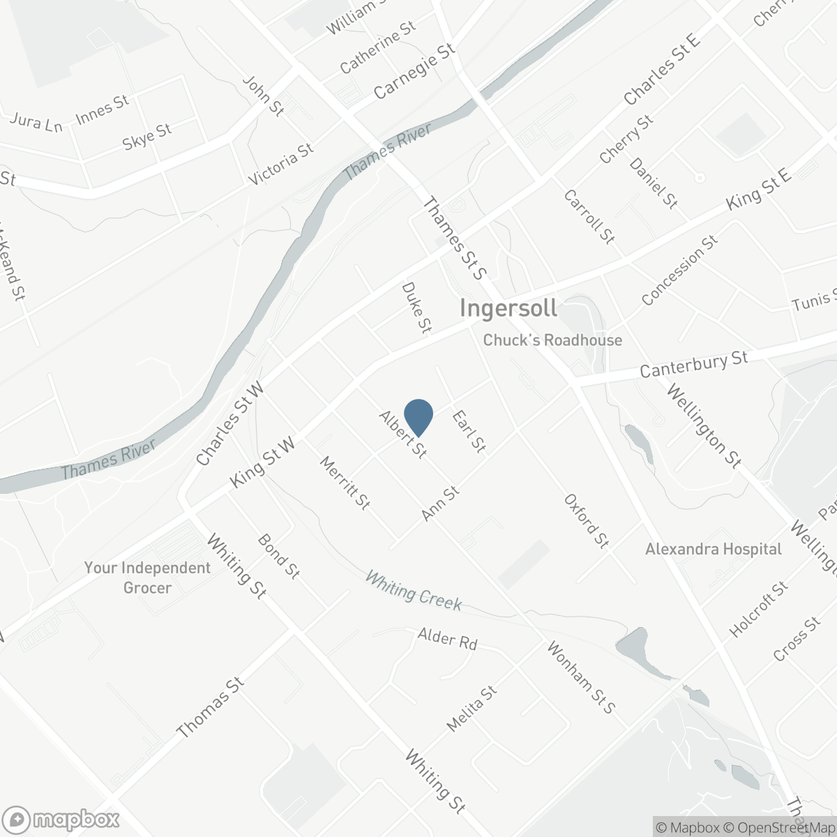 114 FRANCES STREET, Ingersoll, Ontario N5C 2H3